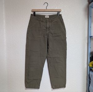 Marine Layer Maya Slim Straight Utility Pants / 10